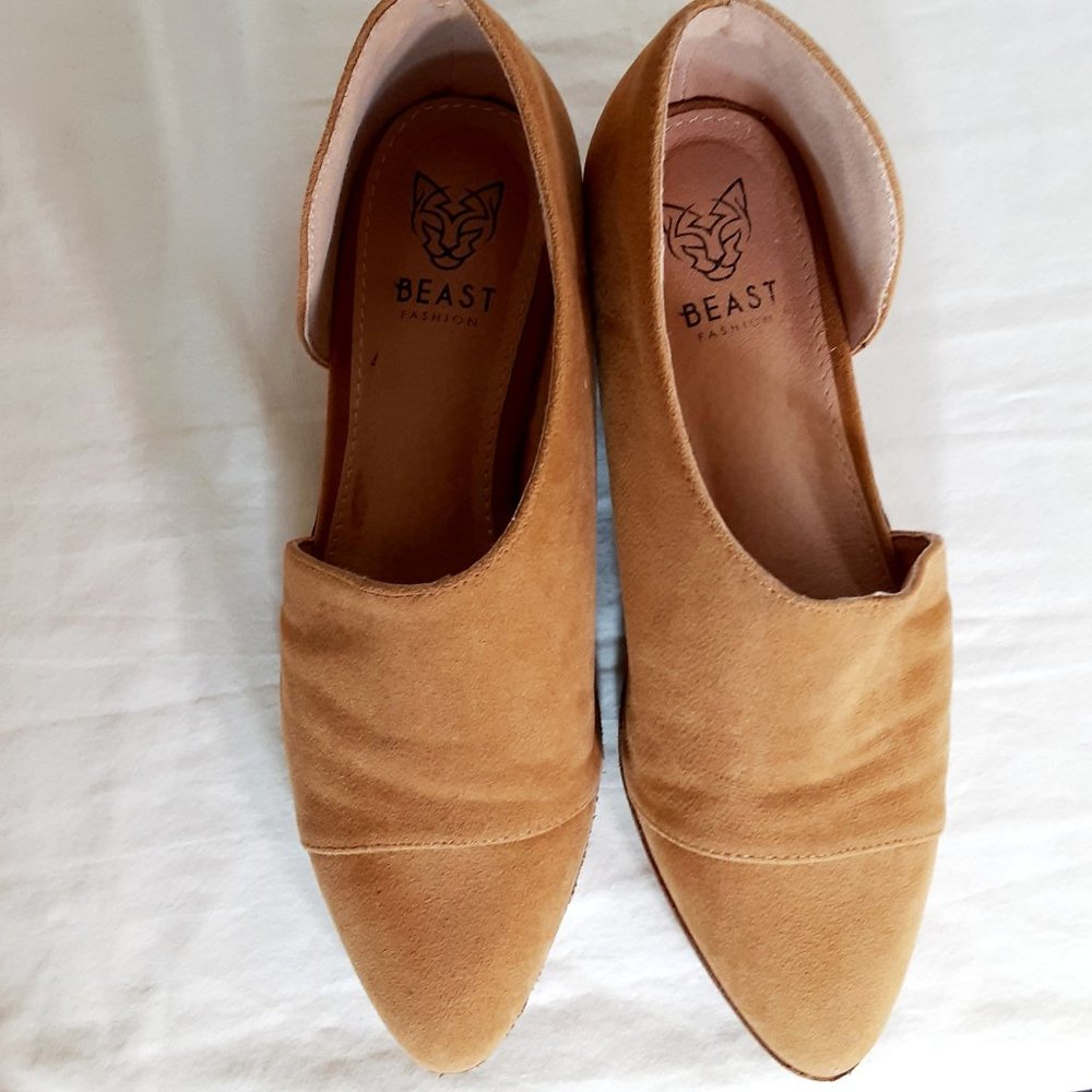 Beast Fashion Vegan Suede Loafers - Picture 2 of 11